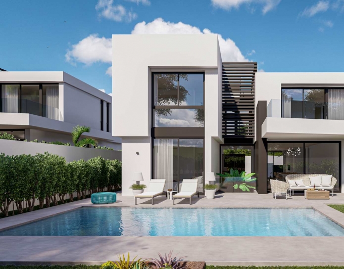 Villa independiente en venta en La Nucia