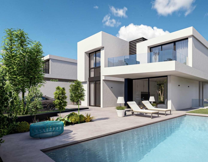 Villa independiente en venta en La Nucia