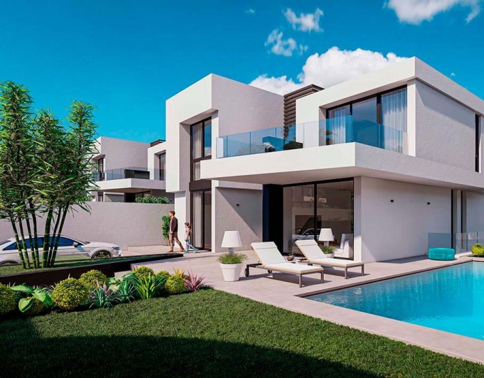 Villa independiente en venta en La Nucia