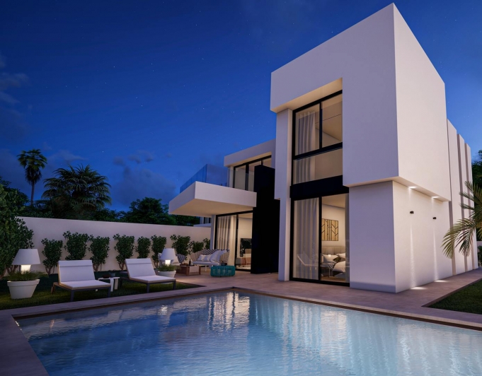 Villa independiente en venta en La Nucia