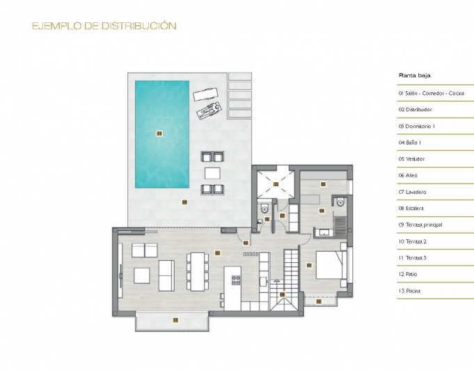 Villa en venta Campo de Golf en Orihuela Costa, Alicante