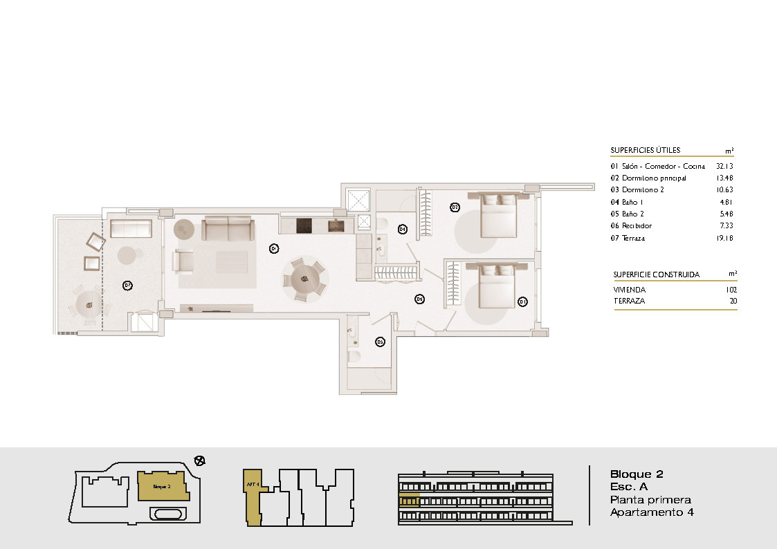 Apartamento en venta en Colinas Golf, Orihuela Costa, Alicante