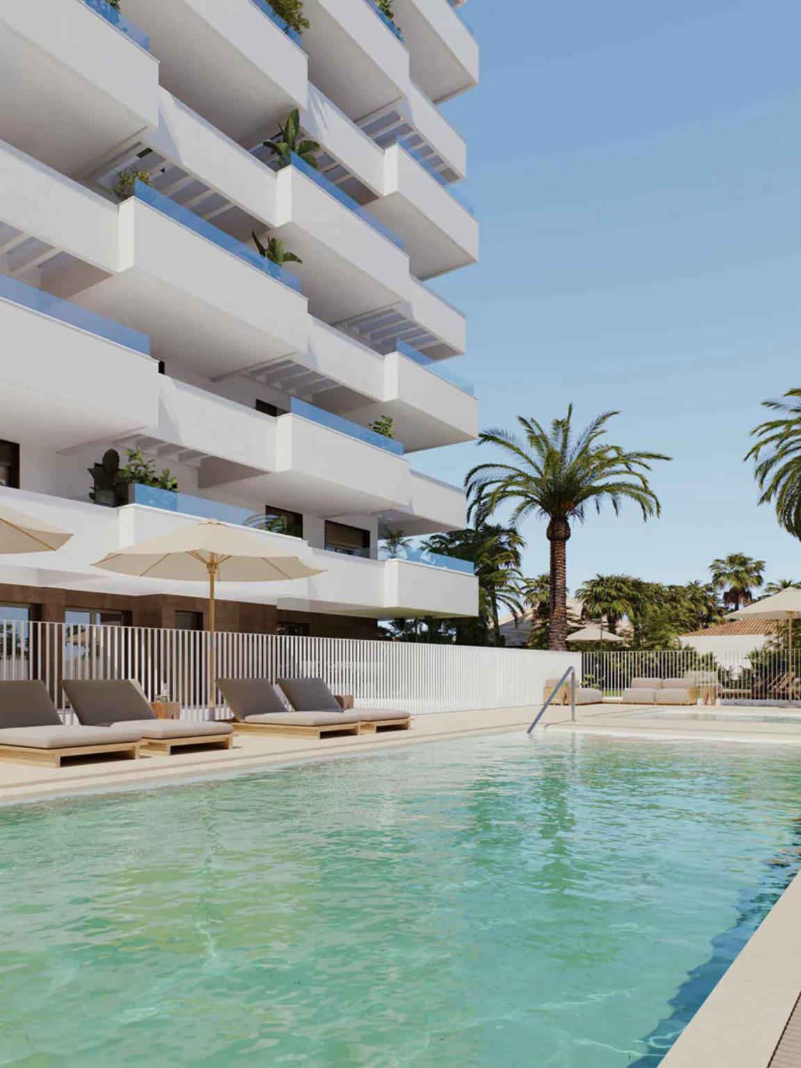 Apartamentos de obra nueva en playa de San Juan, PAU 5