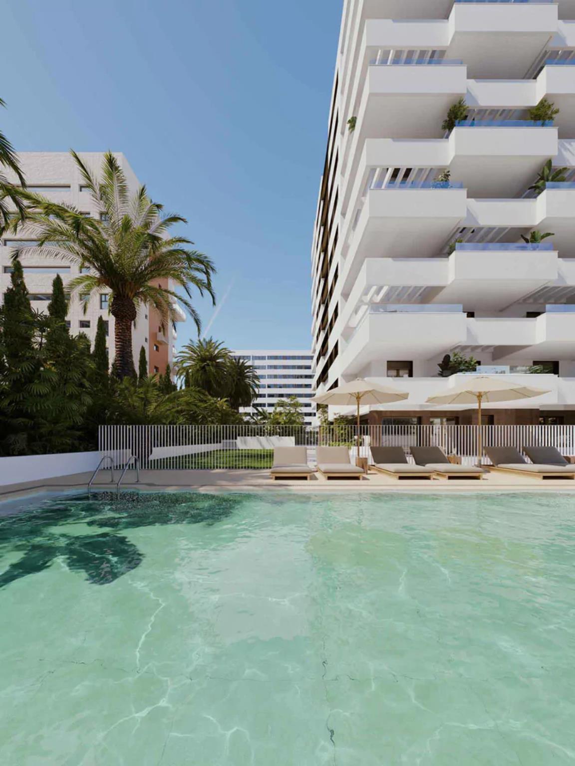 Apartamentos de obra nueva en playa de San Juan, PAU 5