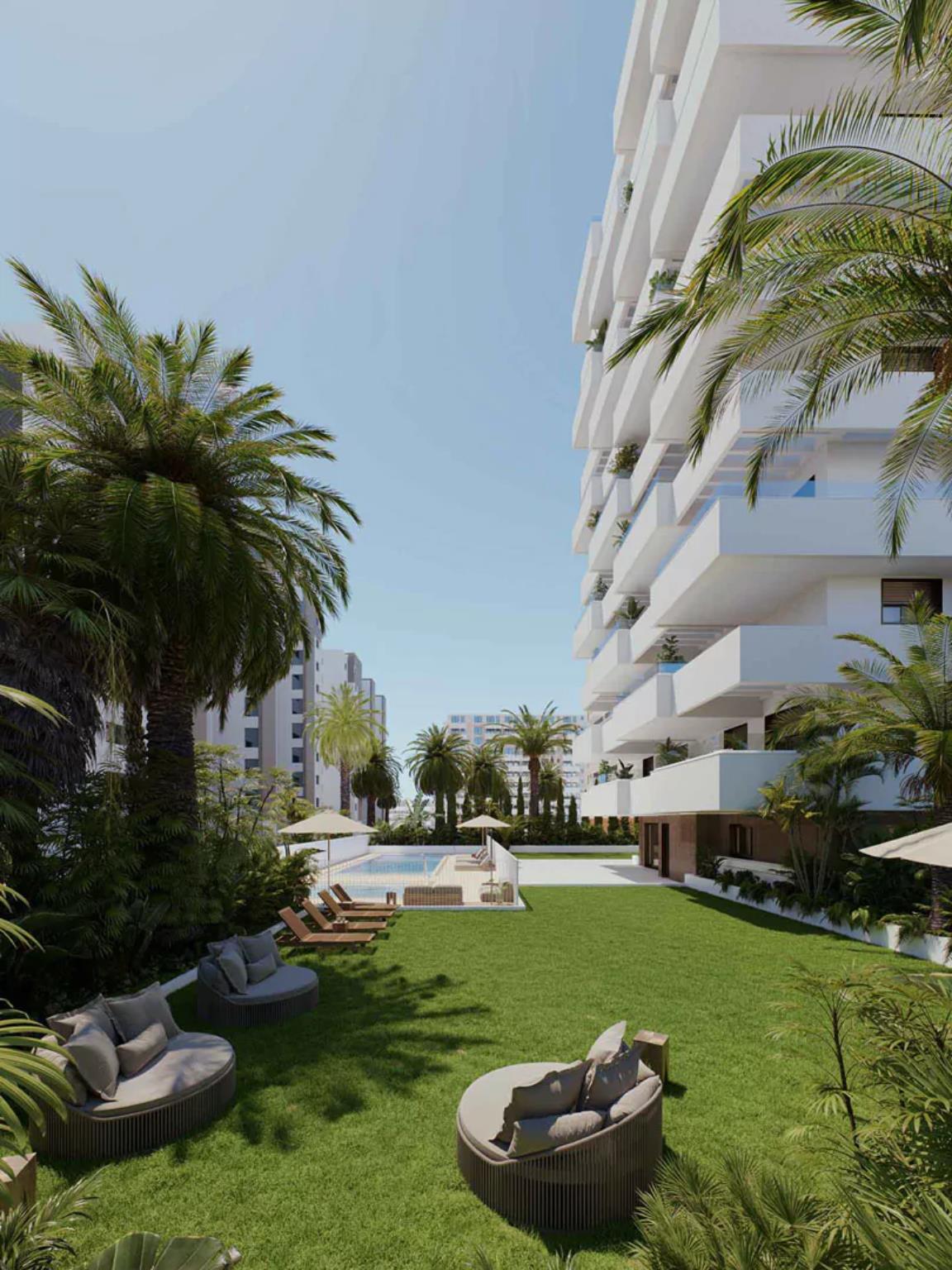 Apartamentos de obra nueva en playa de San Juan, PAU 5
