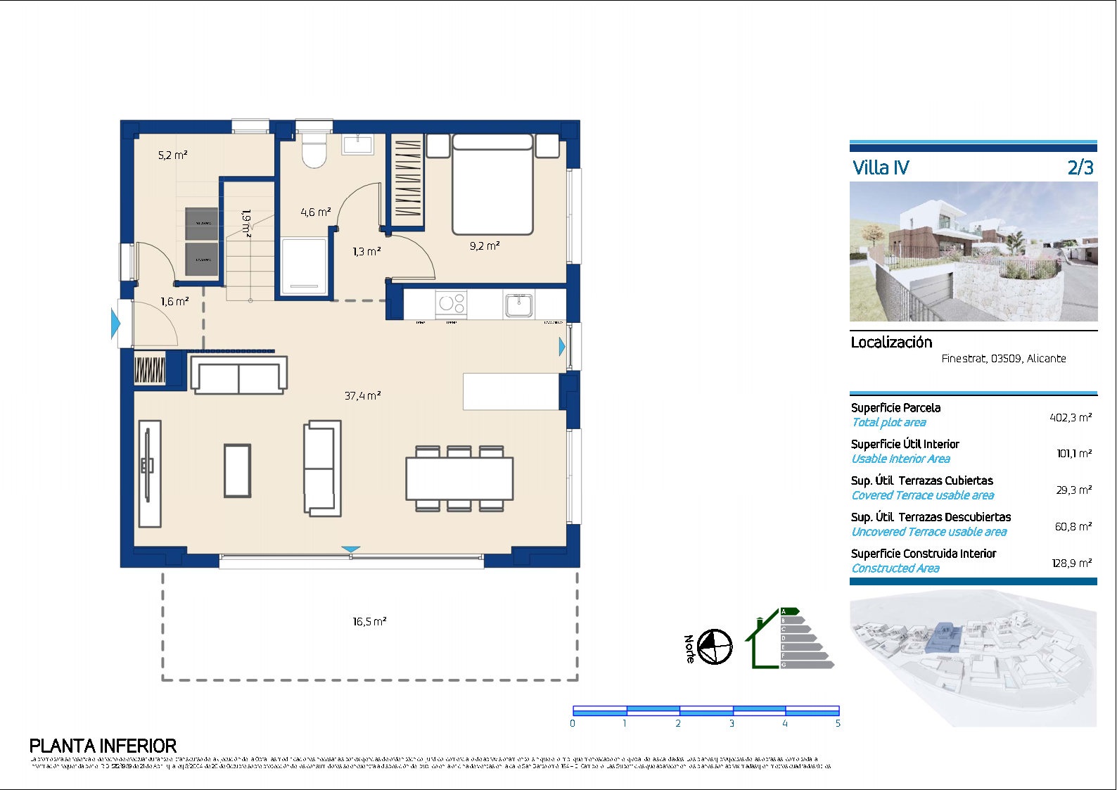 Nuevas villas en Finestrat