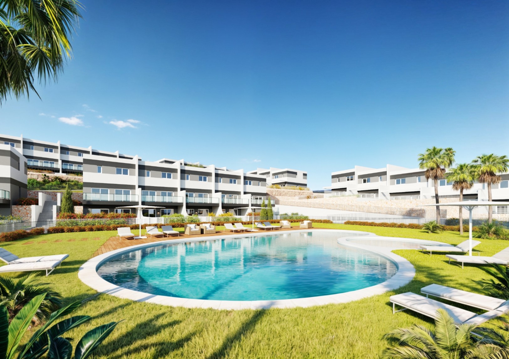 ADOSADO DE 3 DORMITORIOS EN VENTA EN BALCÓN DE FINESTRAT, ALICANTE, COSTA BLANCA