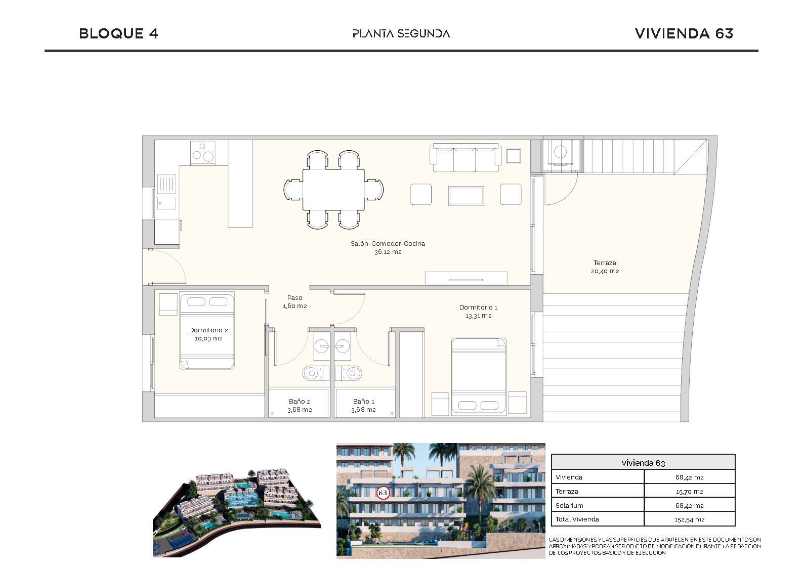 Nuevo proyecto de apartamentos en Finestrat