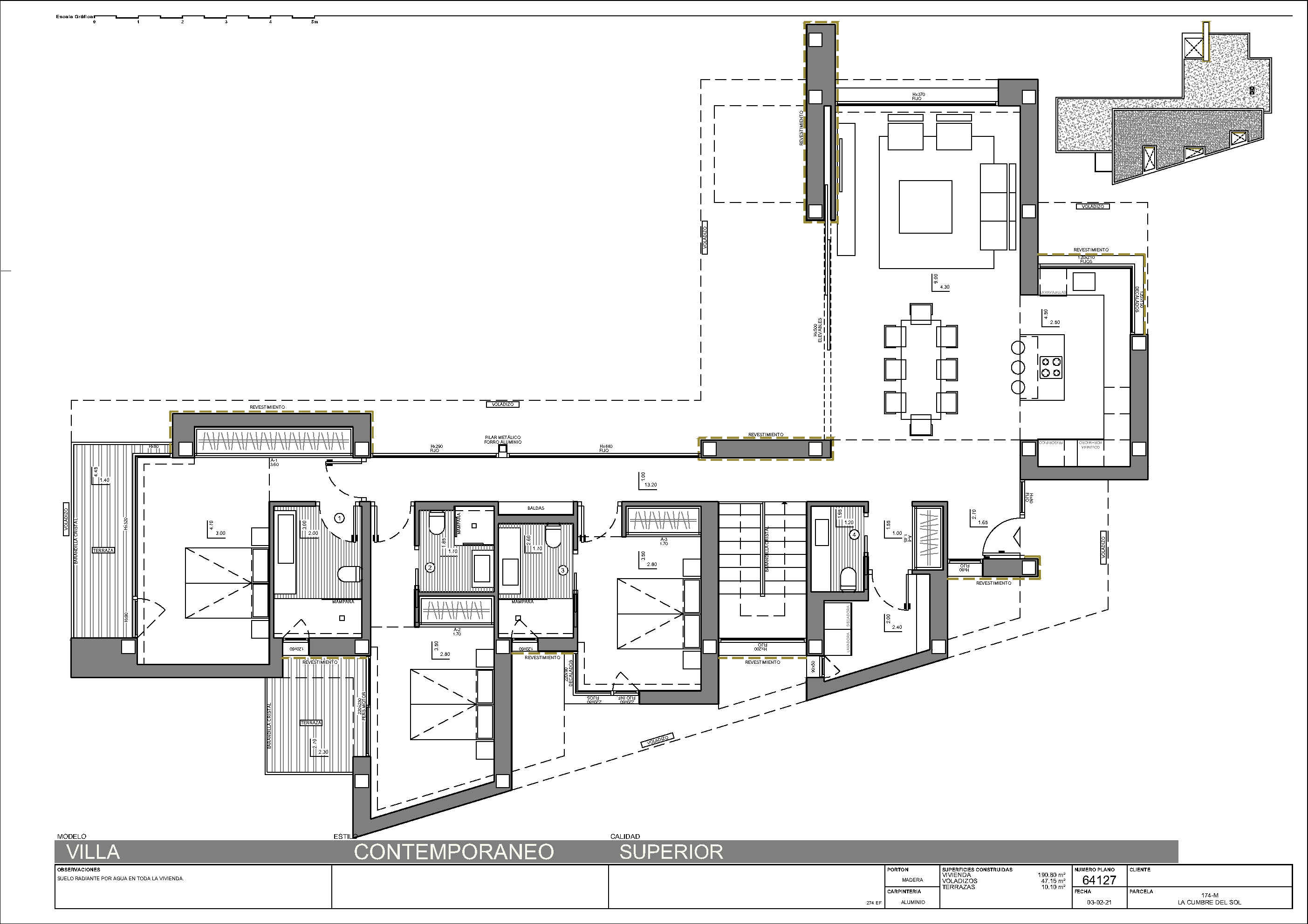 Chalet de lujo moderno en venta en Cumbre del Sol