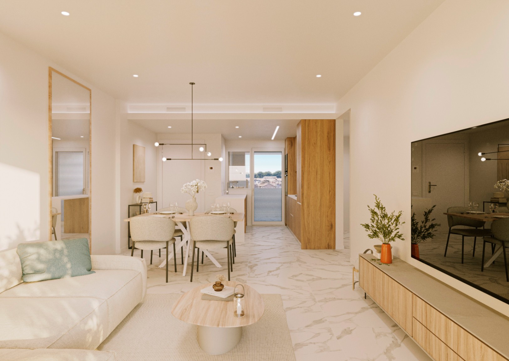 Apartamento cerca de la playa en Punta Prima