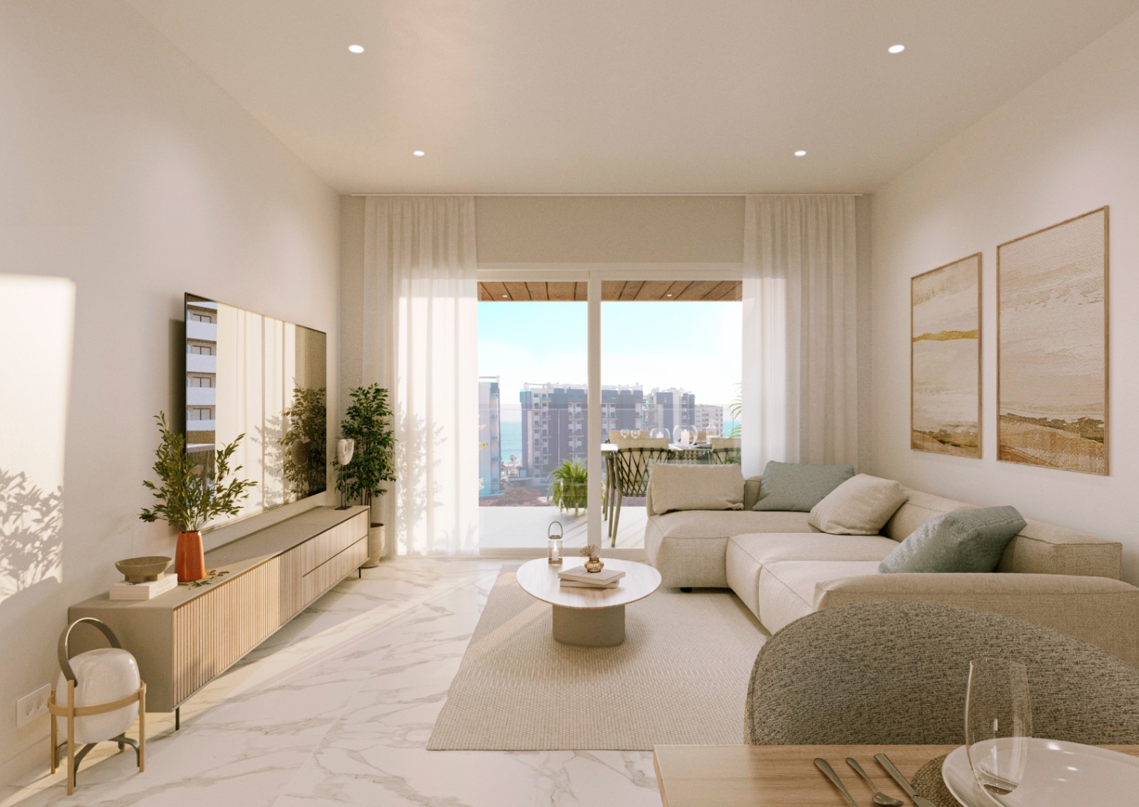 Apartamento cerca de la playa en Punta Prima