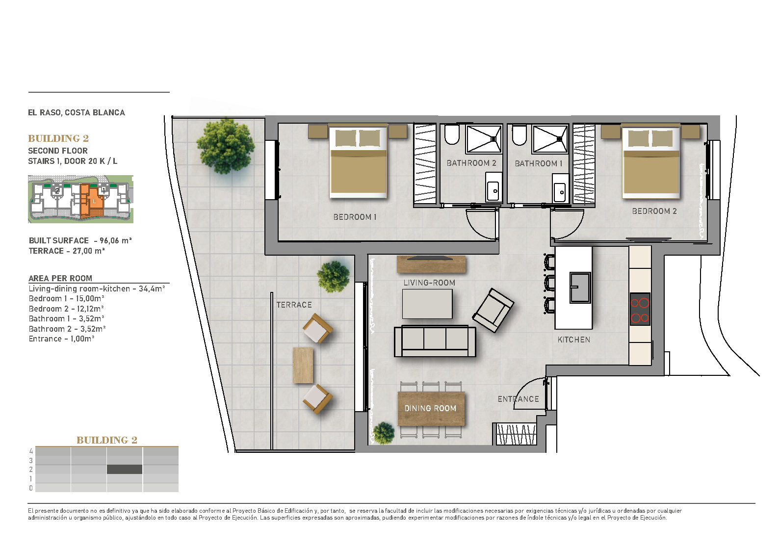 Apartamento en venta El Raso, Guardamar del Segura, Alicante