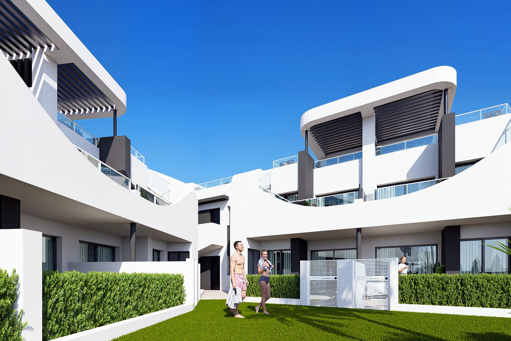 Impresionantes apartamentos tipo bungalow en San Fulgencio, Alicante