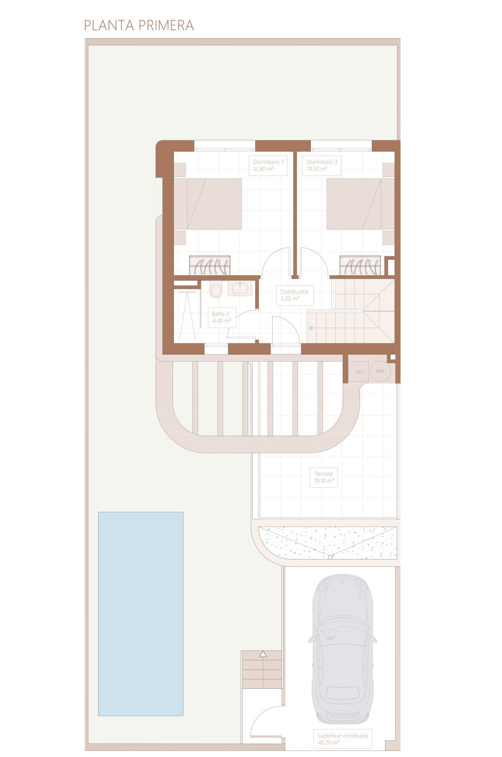 Impresionantes villas de tres dormitorios en la Costa Blanca sur.