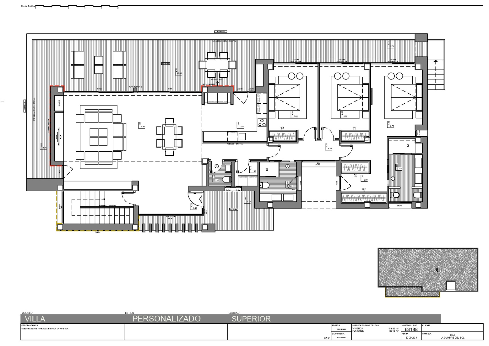 Villa de lujo moderno en venta en Cumbre del Sol