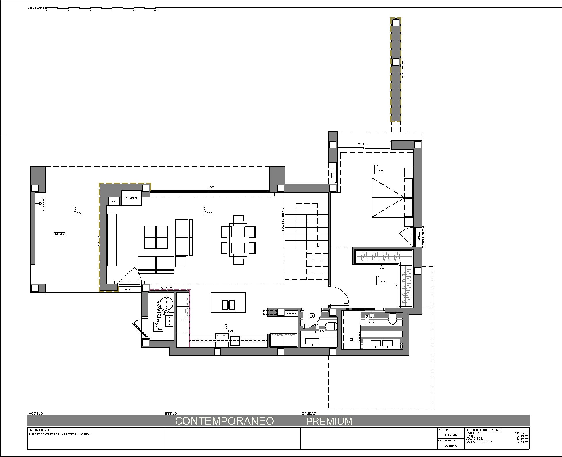 Villa de lujo de arquitectura contemporánea en Cumbre del Sol 