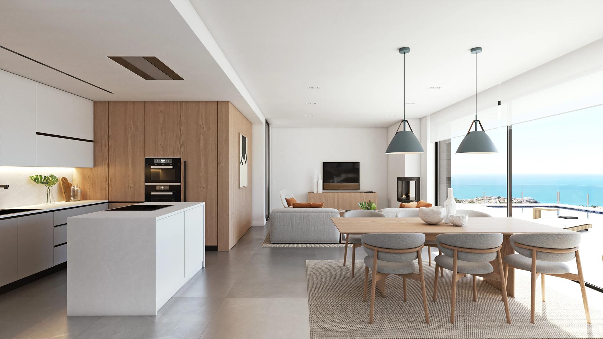 Villa de lujo de arquitectura contemporánea en Cumbre del Sol 