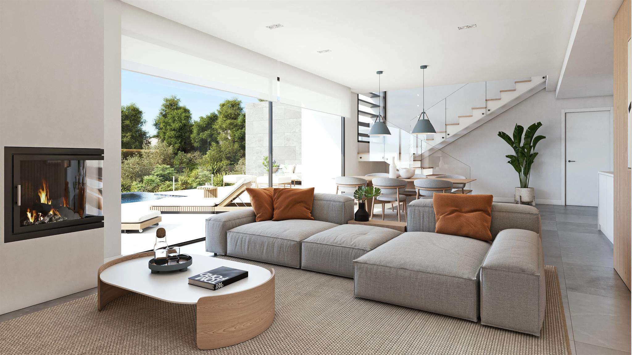 Villa de lujo de arquitectura contemporánea en Cumbre del Sol 