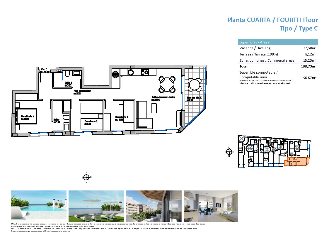 No pierda esta oportunidad de adquirir su apartamento en Guardamar del Segura