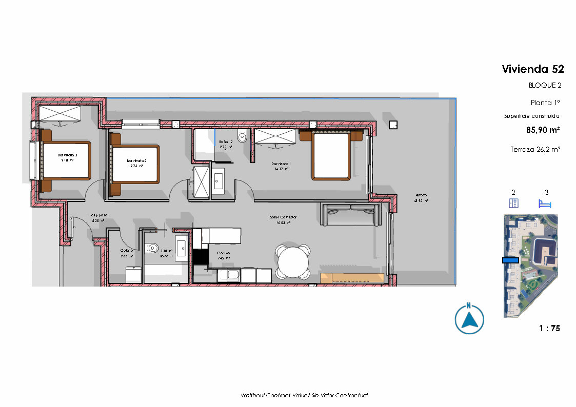 Nuevos apartamentos en El Raso, guardamader del Segura, Alicante