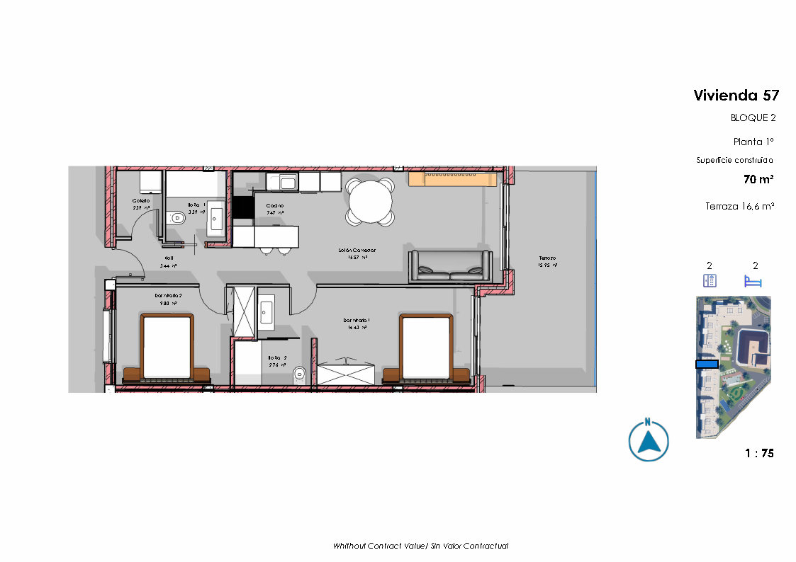 Nuevos apartamentos en El Raso, guardamader del Segura, Alicante