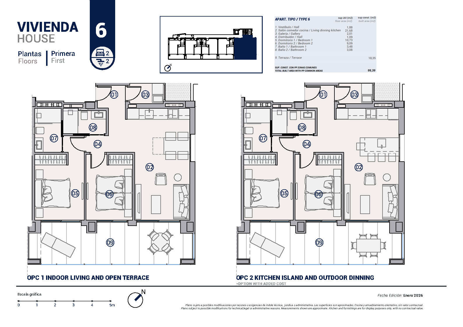 Apartamento en la primera linea  en Villajoyosa