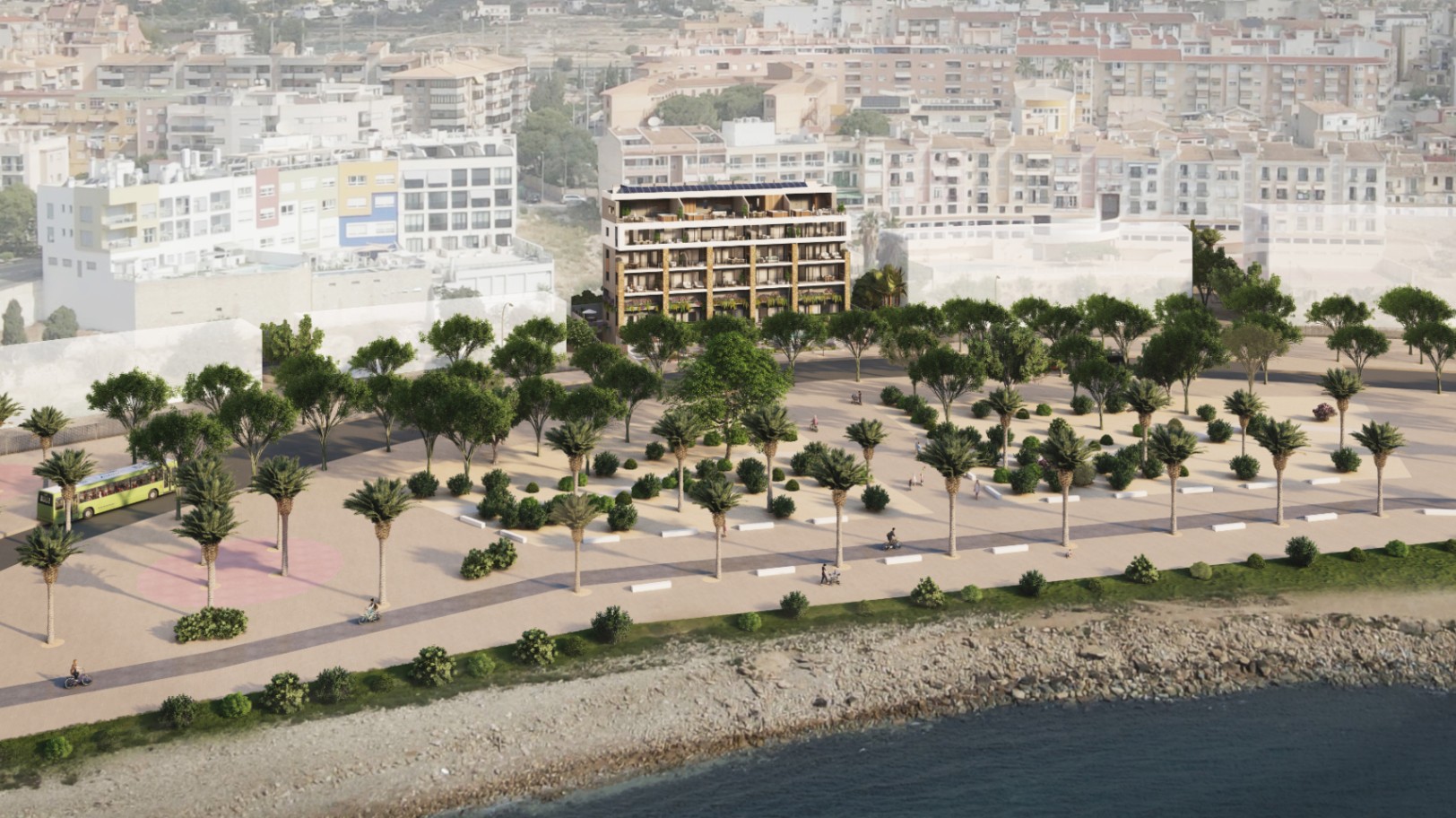 Apartamento en la primera linea  en Villajoyosa
