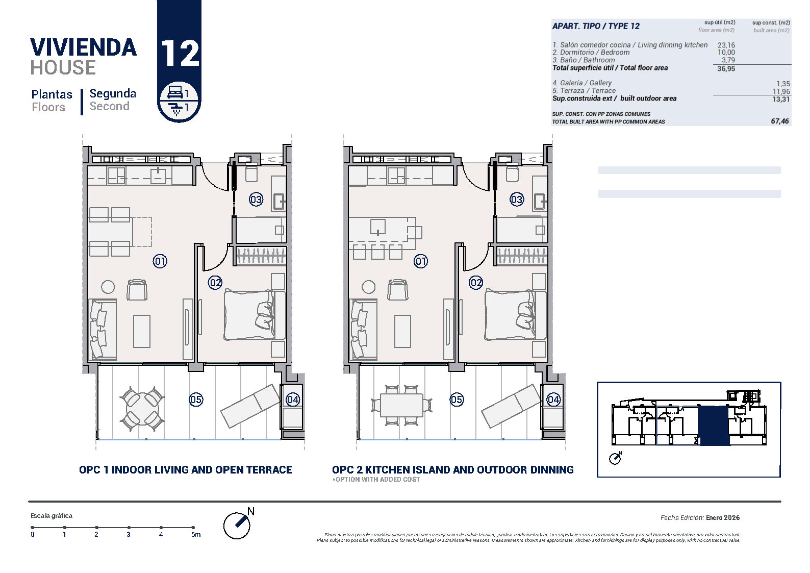 Apartamento en la primera linea  en Villajoyosa