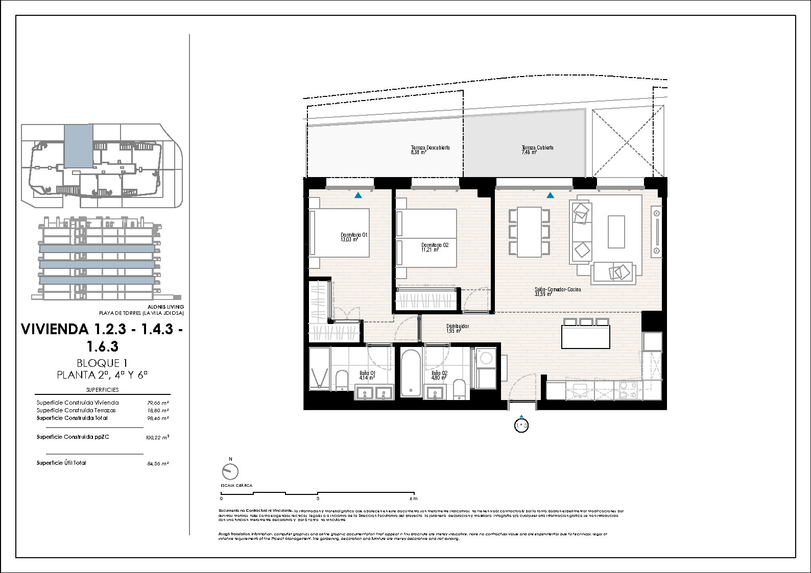Nuevos apartamentos en Villajoyosa, Playa del Torres