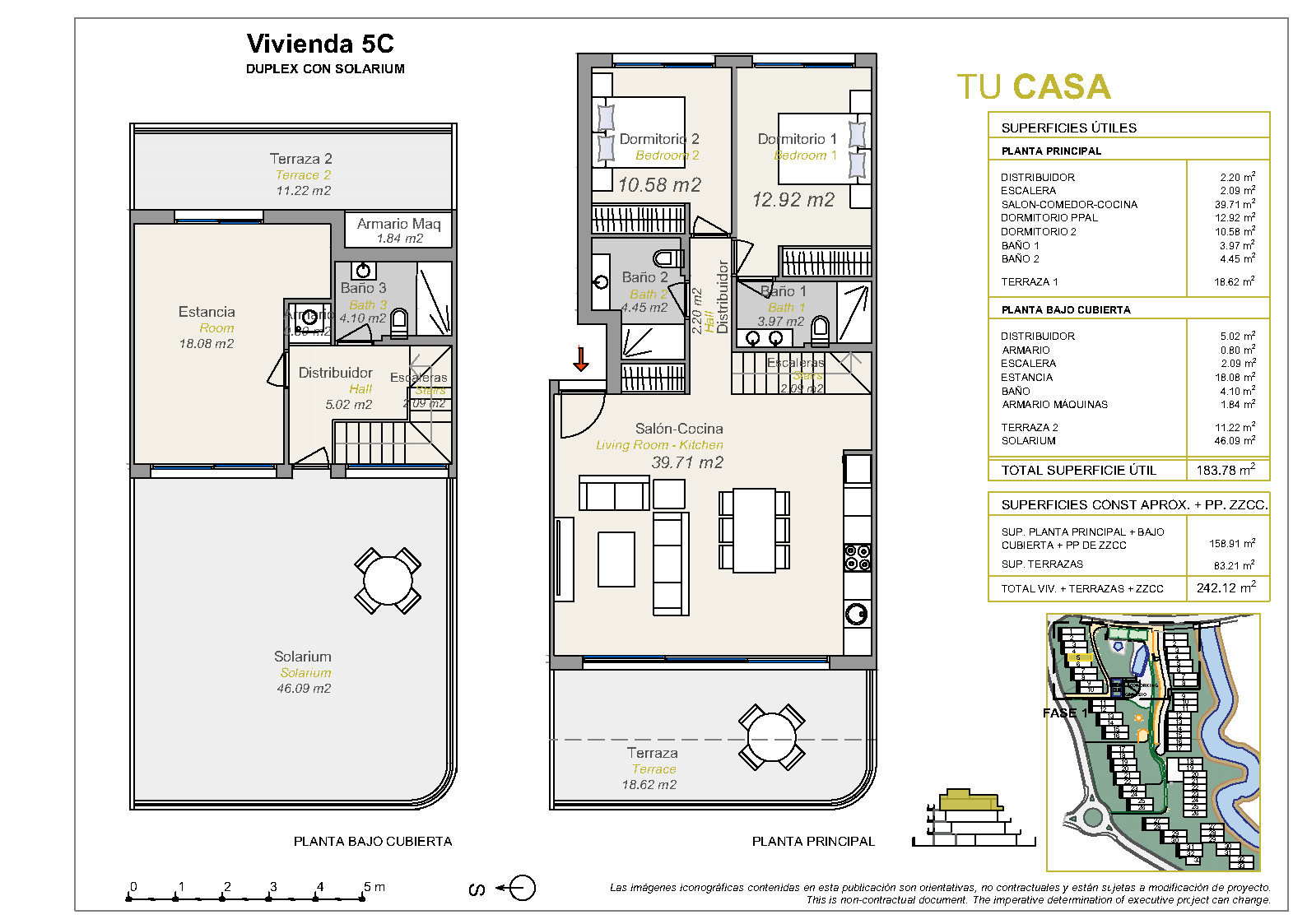 Duplex en Venta en Sierra Cortina, Finestrat, Alicante