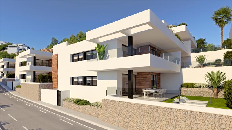 Apartamentos de lujo en Benitatxell, cerca de Moraira y Jávea