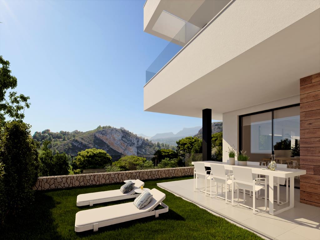 Apartamentos de lujo en Benitatxell, cerca de Moraira y Jávea