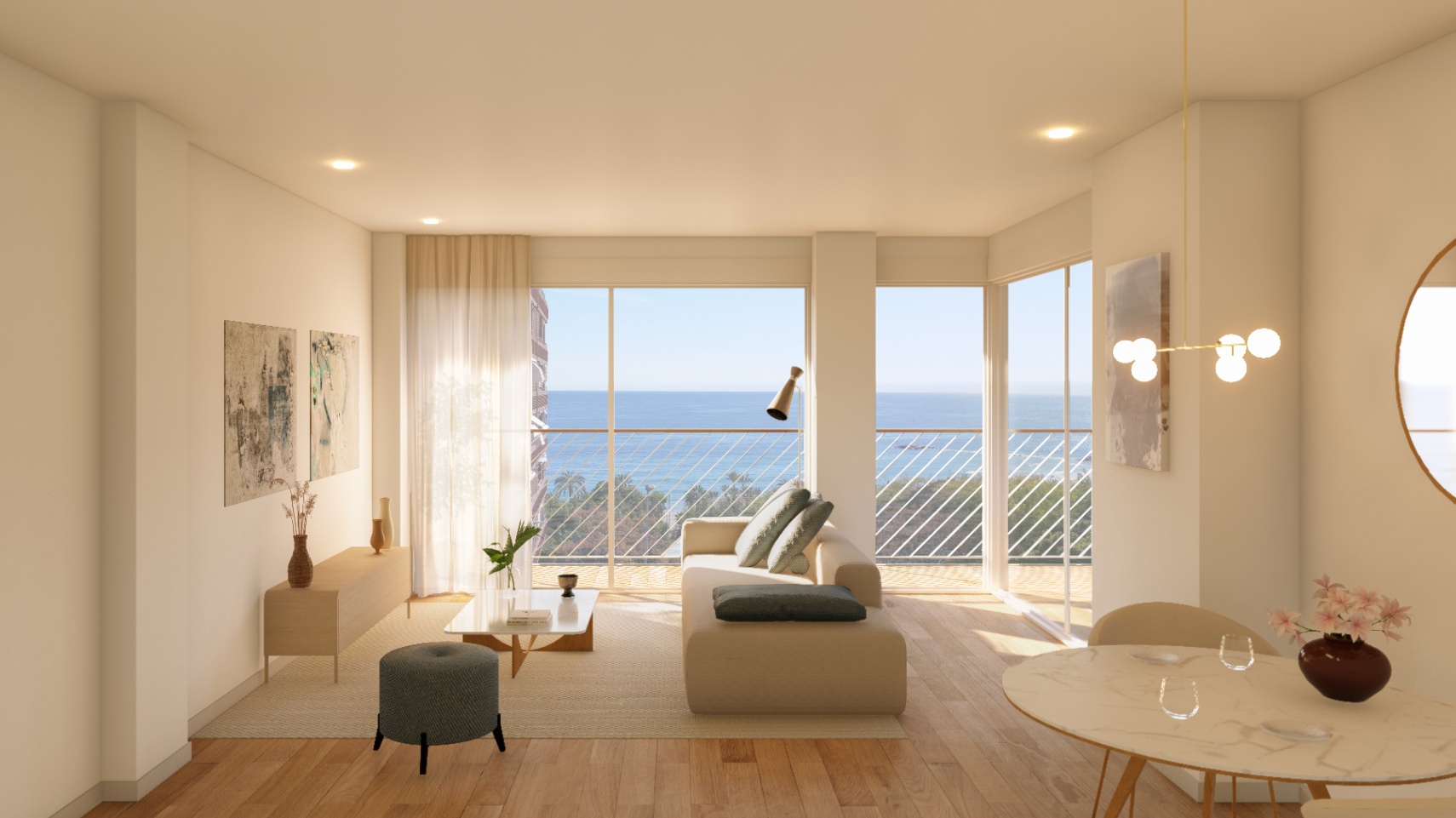 Apartamento de obra nueva en Villajoyosa