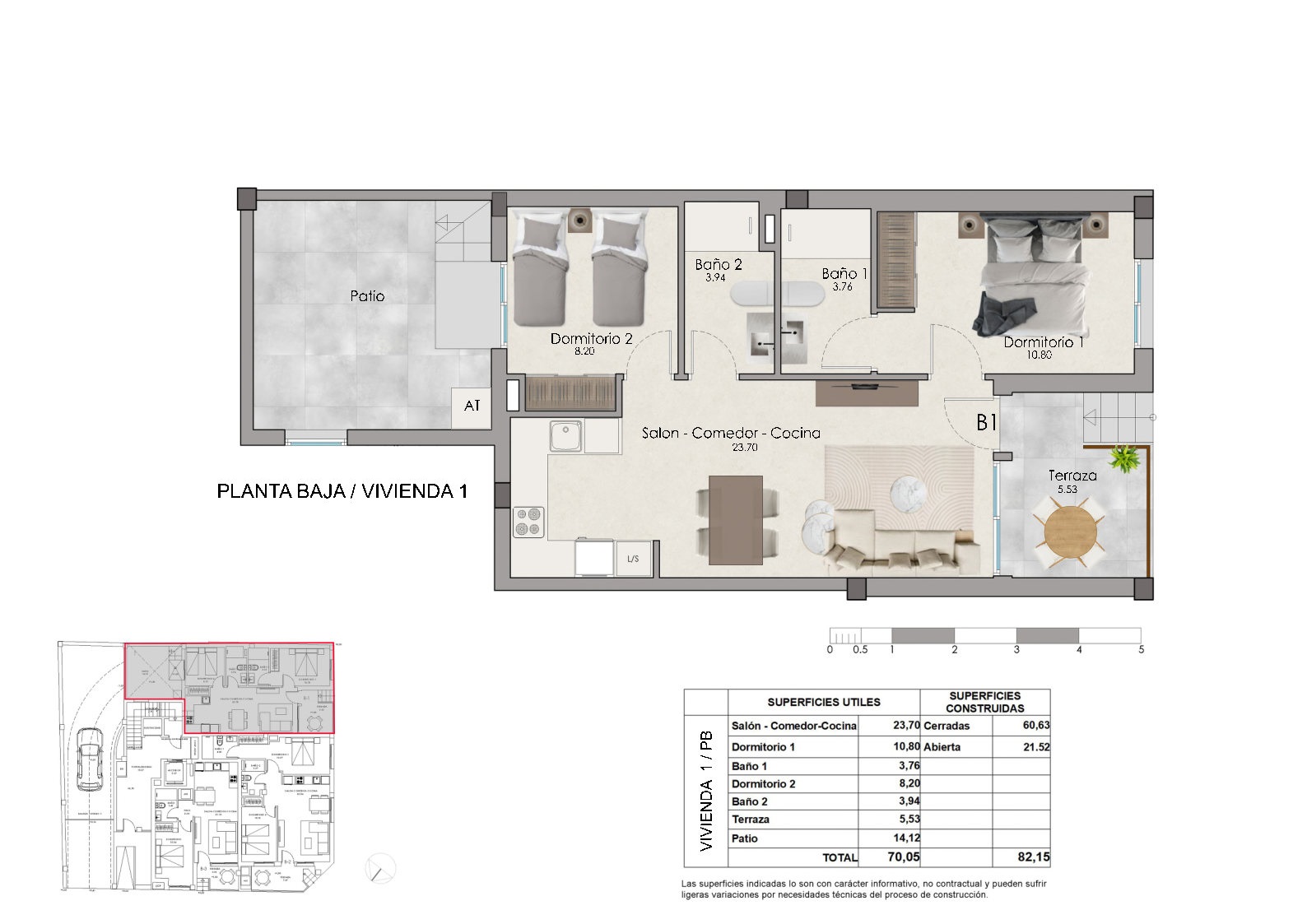 Apartamento de obra nueva en Santa Pola