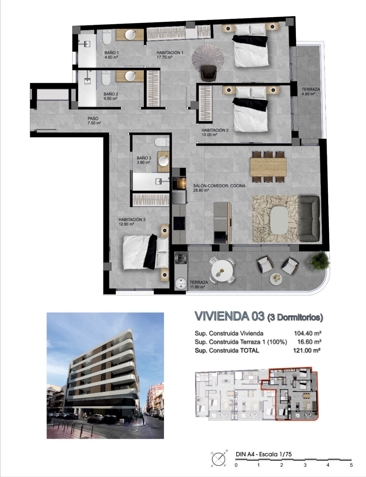 Apartamento en pleno centro, de Santa Pola, y a un paso de la playa y el puerto