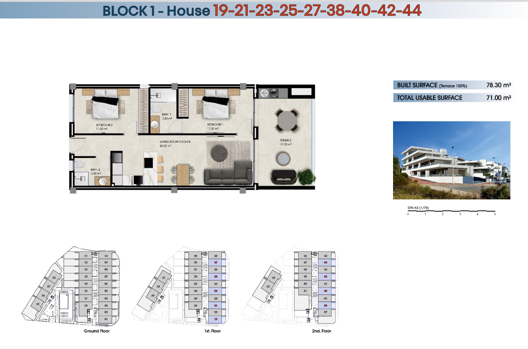 Nuevos apartamentos en Pinet, Elche