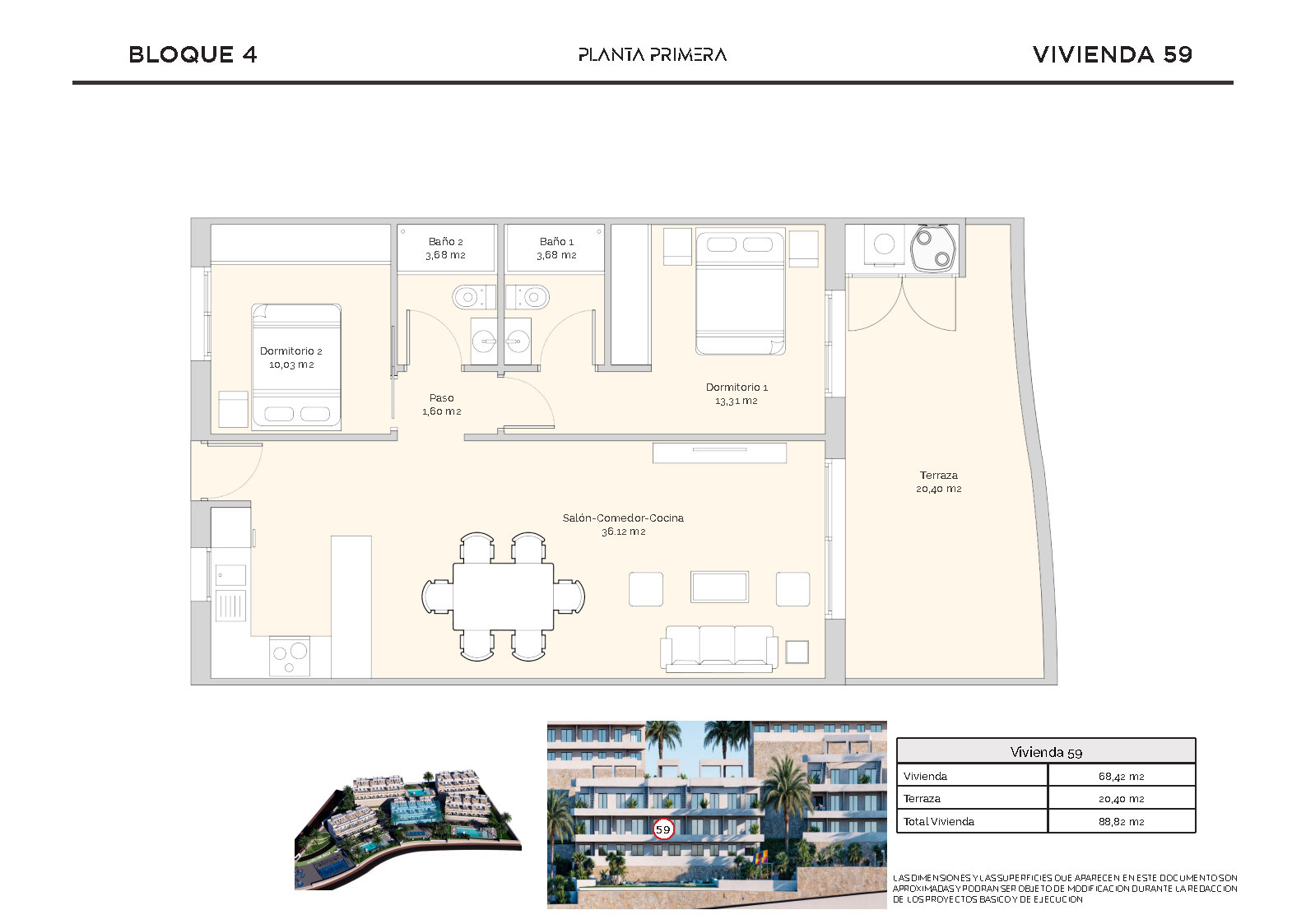 Nuevo proyecto de apartamentos en Finestrat