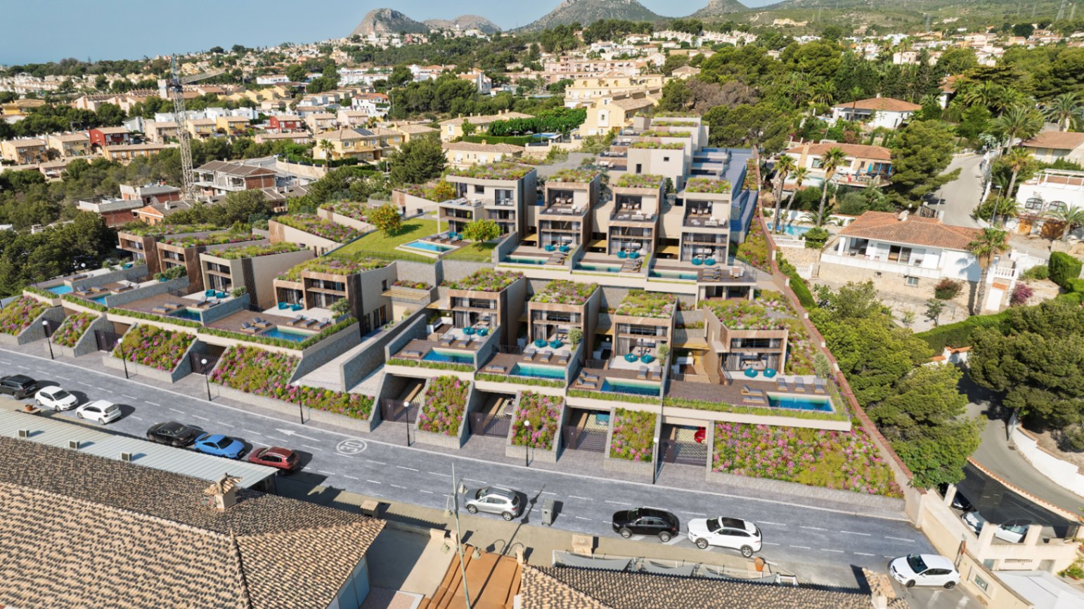 Villas indépendantes situées dans l'un des quartiers les plus privilégiés de La Nucía.
