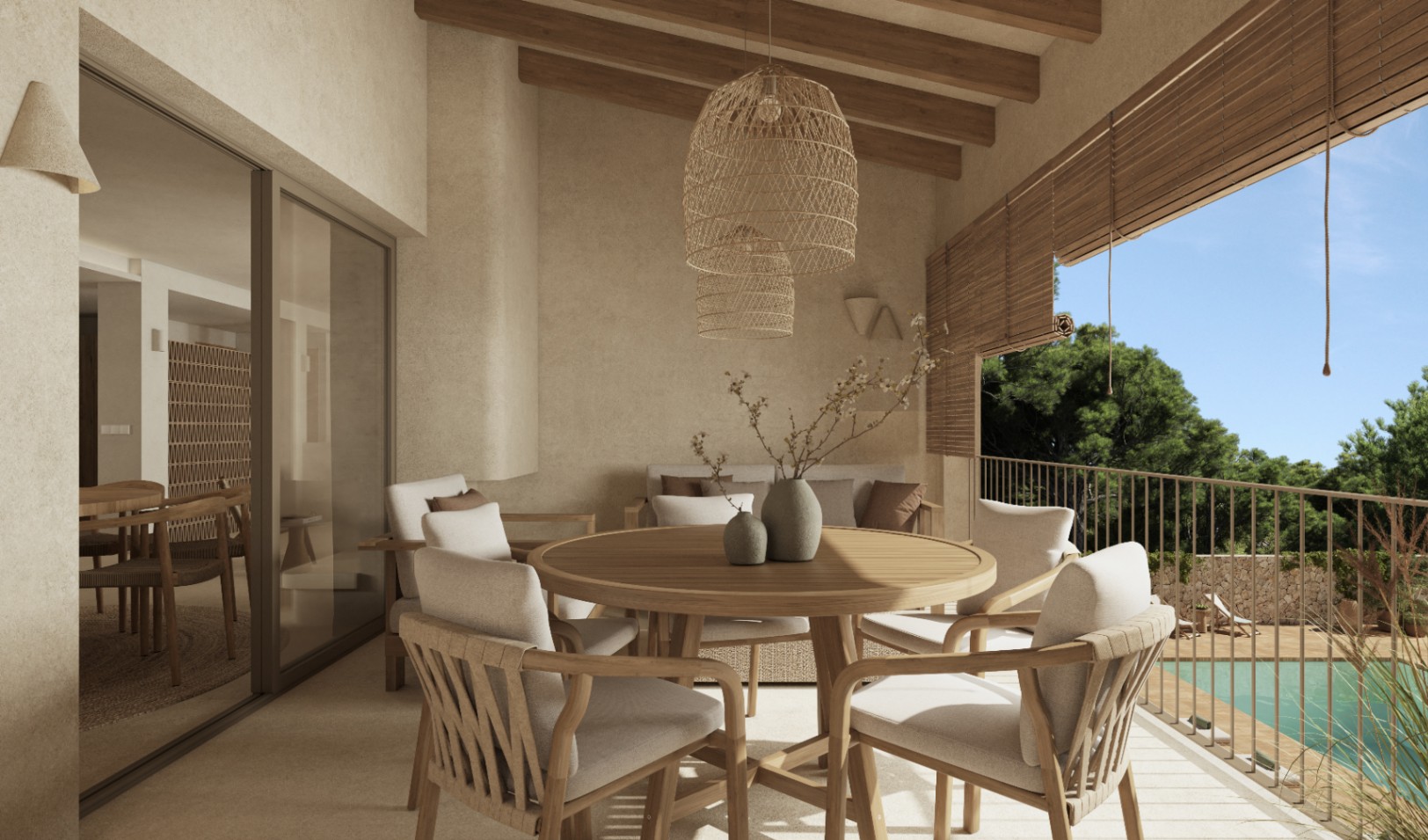  villa en Benissa de una reforma completa con vista al mar