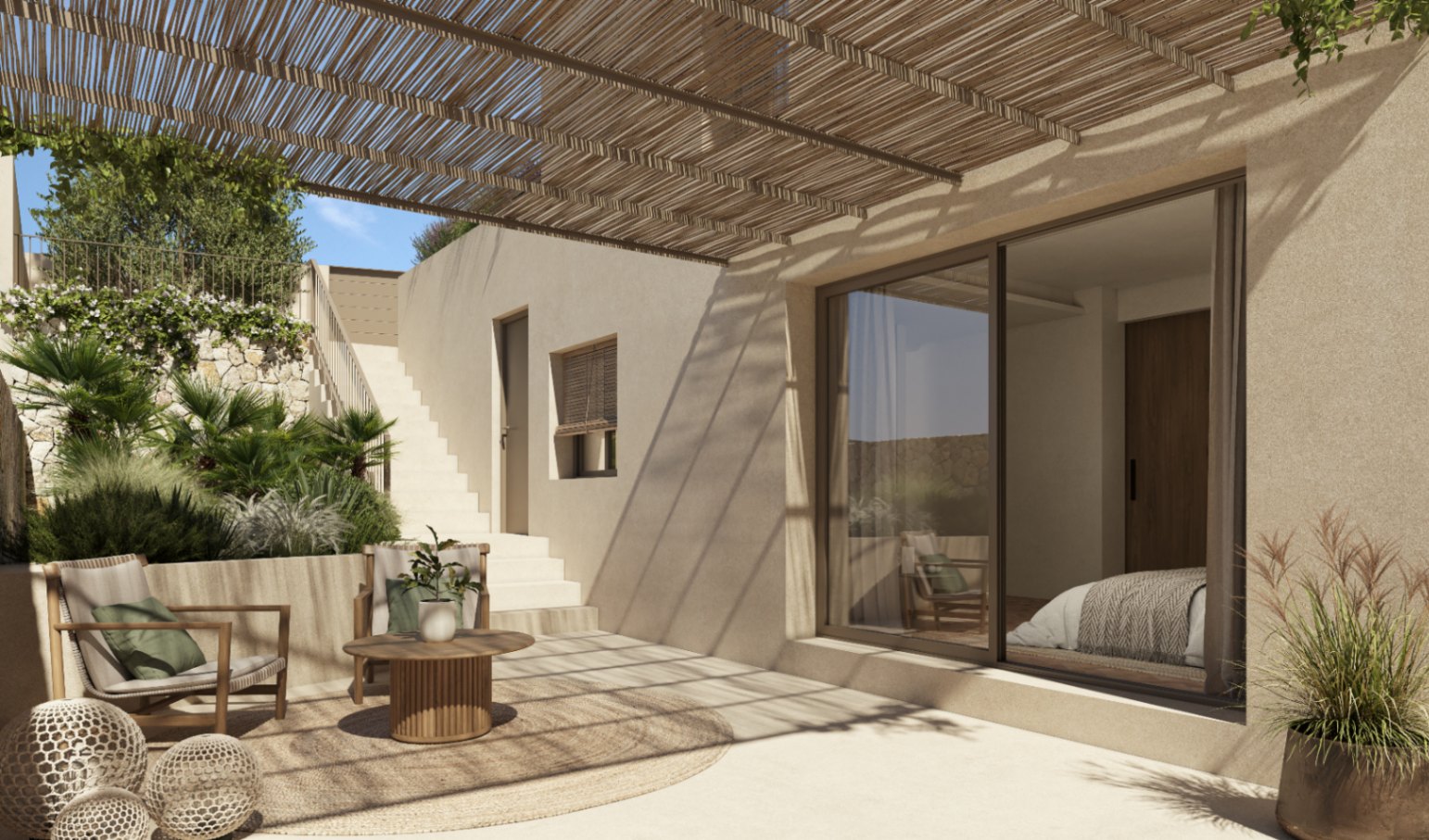  villa en Benissa de una reforma completa con vista al mar