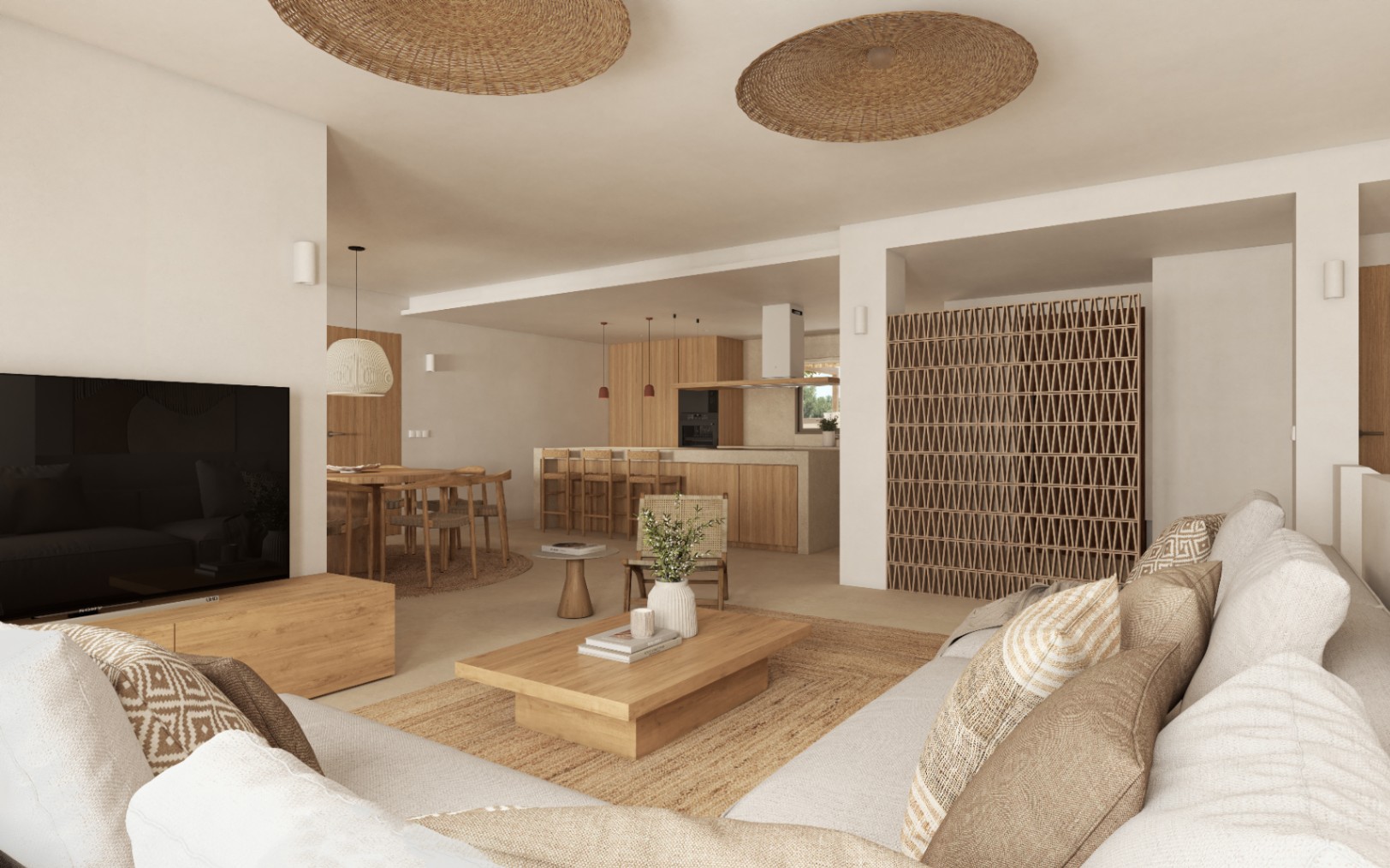  villa en Benissa de una reforma completa con vista al mar