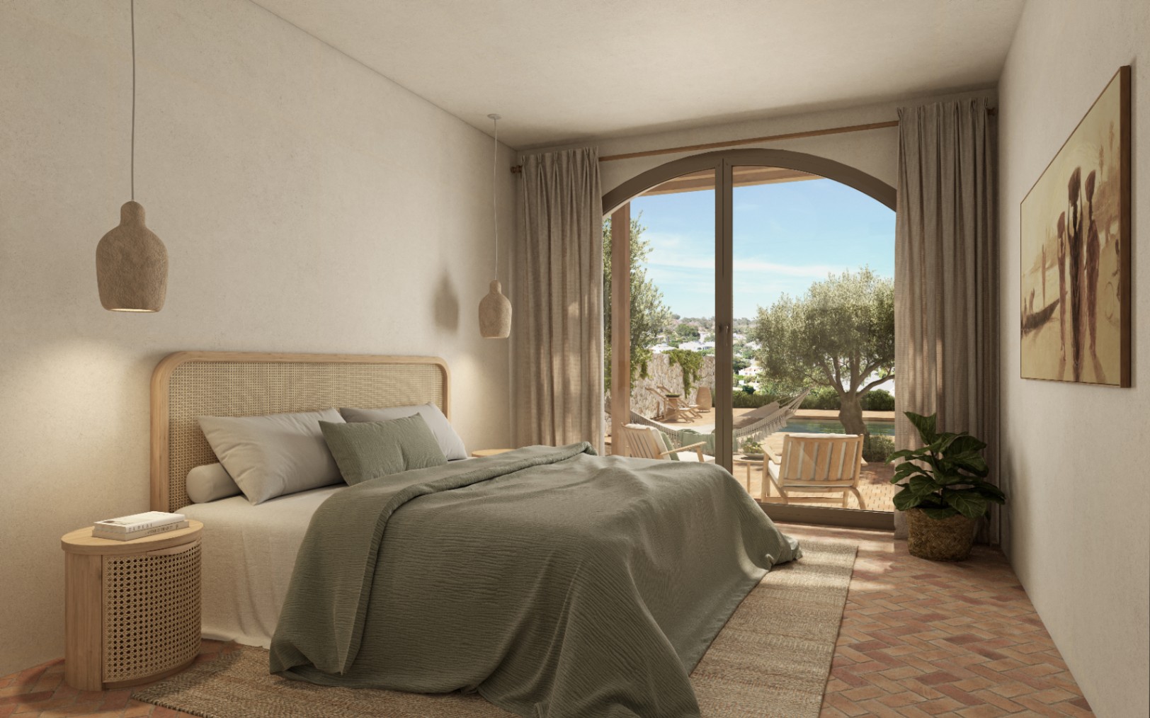  villa en Benissa de una reforma completa con vista al mar