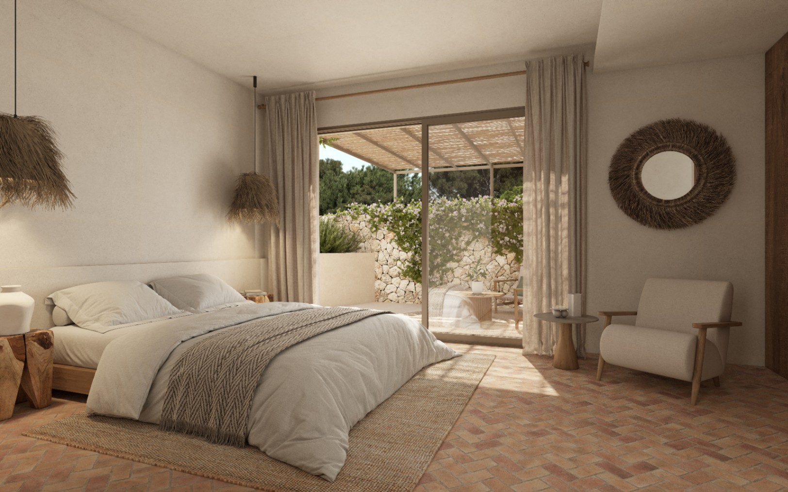  villa en Benissa de una reforma completa con vista al mar