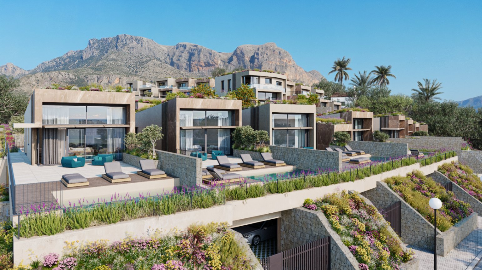 Villas independientes situadas en una de las zonas más privilegiadas de La Nucía