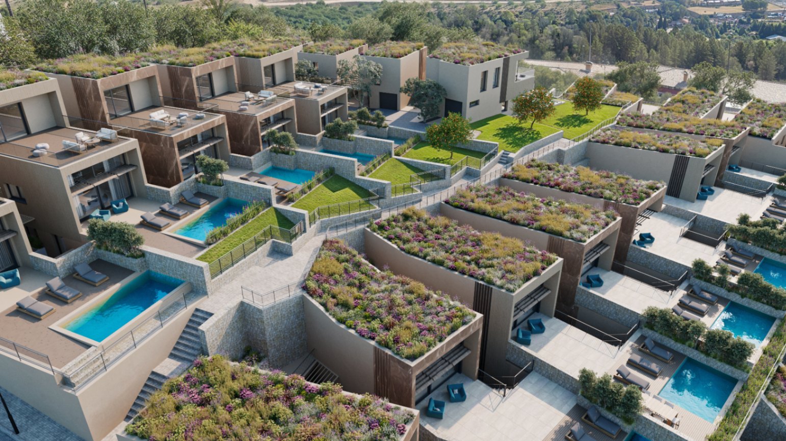 Villas independientes situadas en una de las zonas más privilegiadas de La Nucía