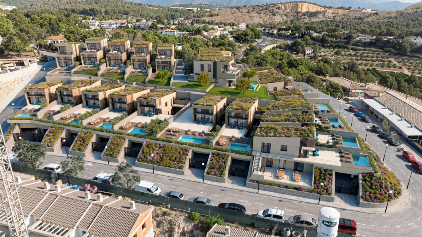 Villas independientes situadas en una de las zonas más privilegiadas de La Nucía
