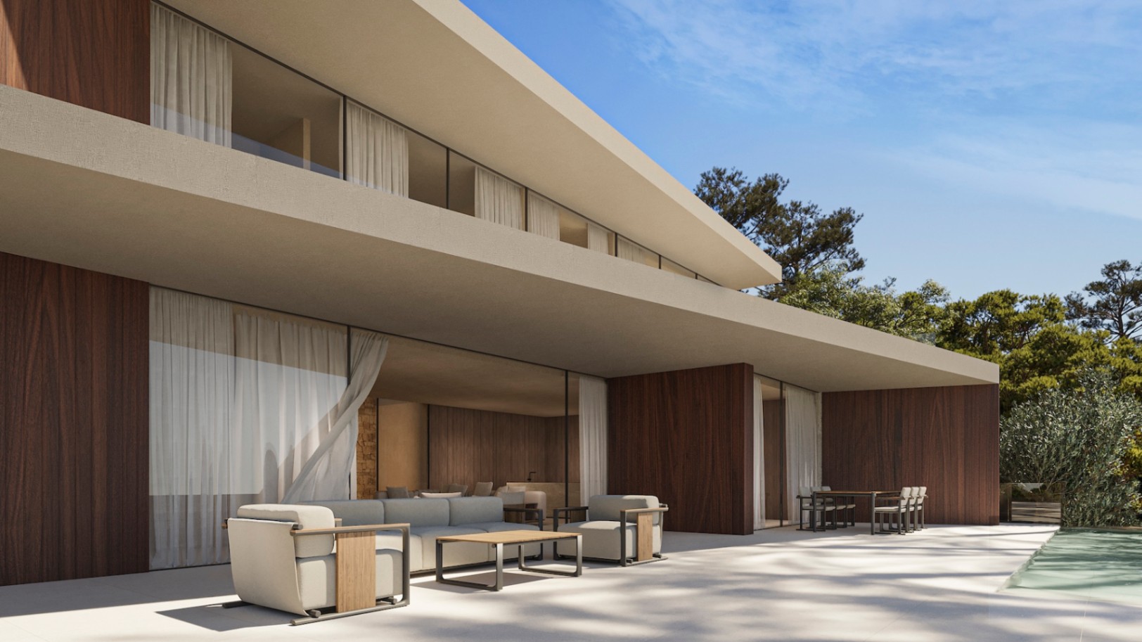 Nouvelle villa à Benissa avec vue sur la mer