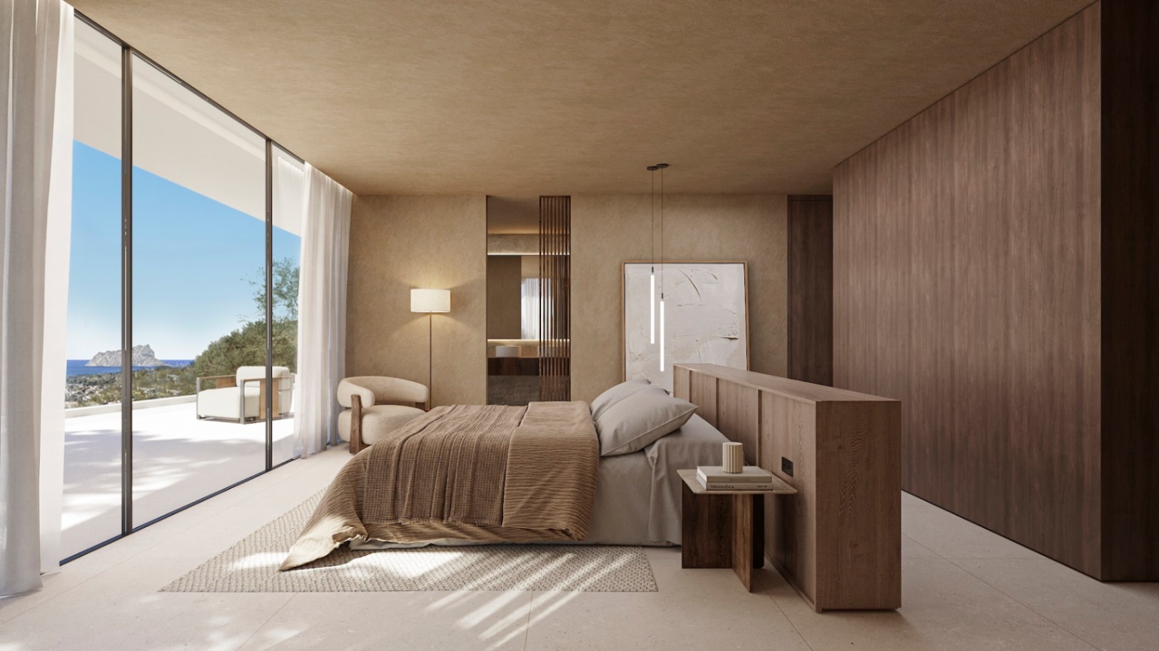 Nouvelle villa à Benissa avec vue sur la mer