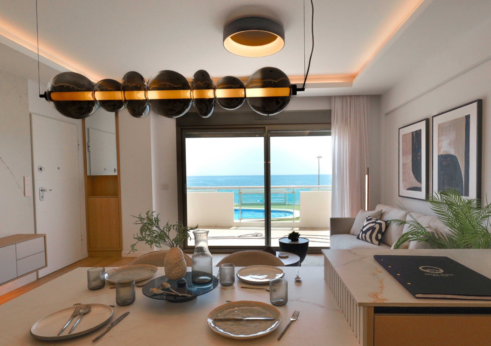 Nowe apartamenty w pierwszej linii, La Manga, Murcja