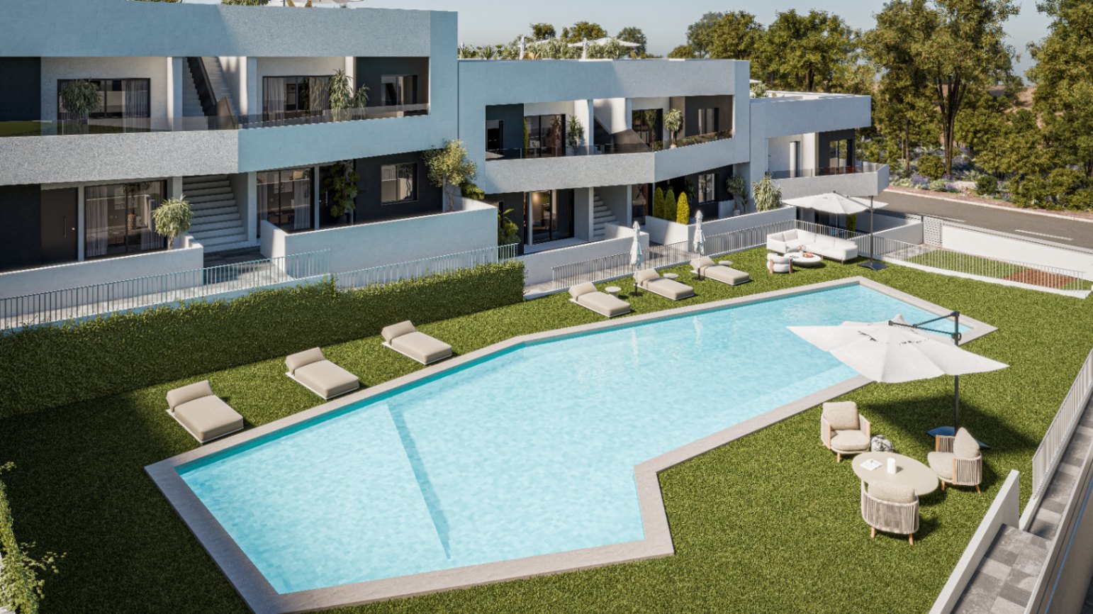 Residentieel van 108 bungalows, San Miguel de Salinas